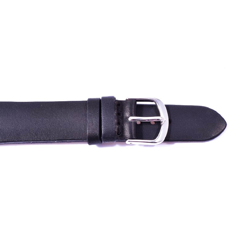 Schmidt Herren Uhrenarmband Design 1 schwarz 22mm aus Leder – stilvoll und langlebig