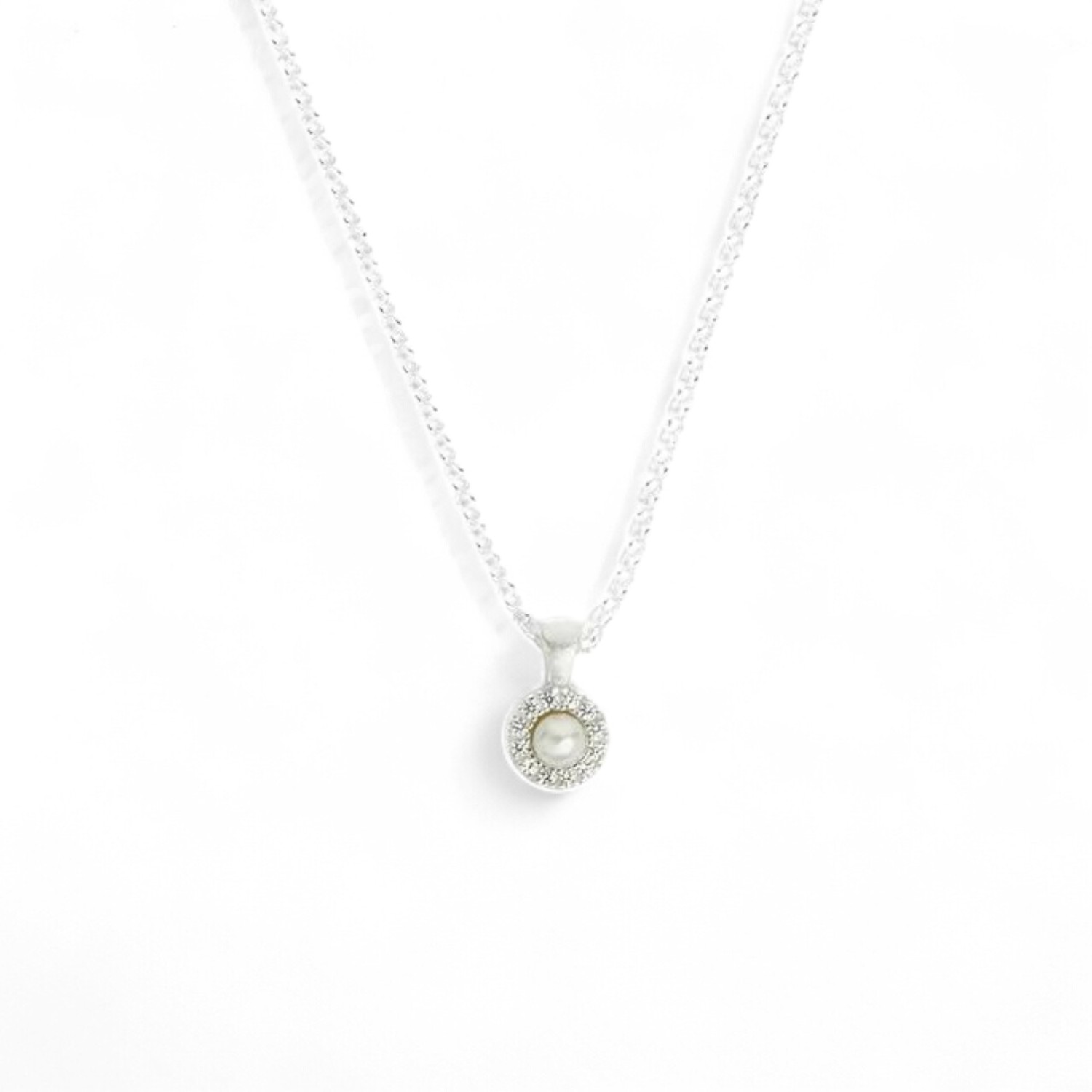 Arenia Kette von BERND WOLF aus 925 Silber mit Süßwasserperle und Zirkonia, 41/45 cm, für Damen