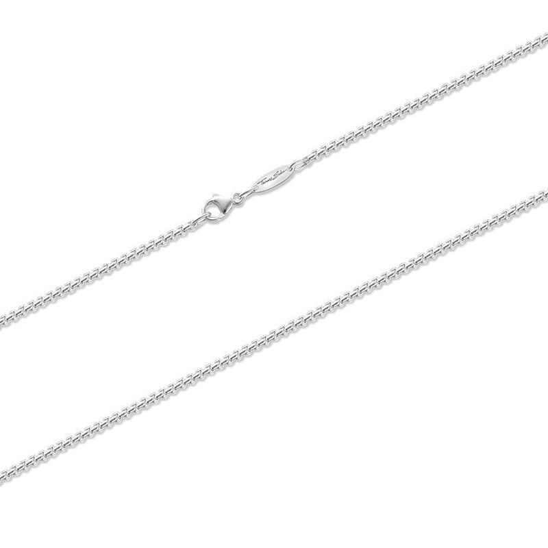 Thomas Sabo Damen Kette 925er Silber, 90 cm, Hauptfarbe Silber
