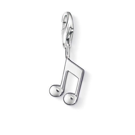 Thomas Sabo Charm-Anhänger Note für Damen, Silber, Elegant