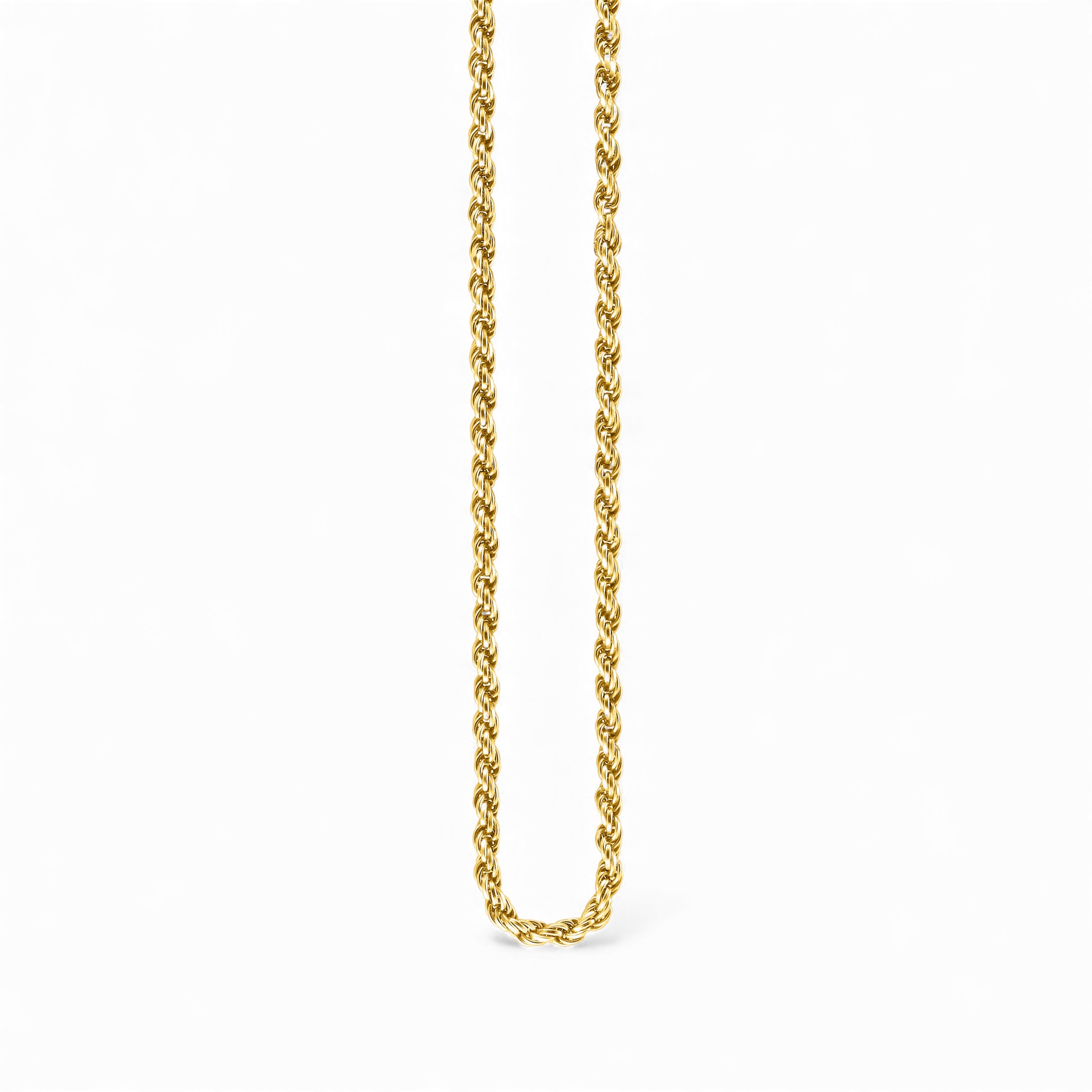 Thomas Sabo Damen Kette 50 cm aus vergoldetem Silber in Goldfarbe – Elegantes Schmuckstück für jeden Anlass