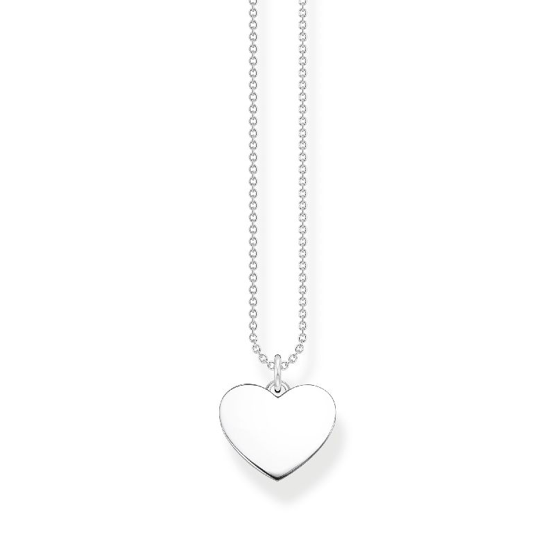 Thomas Sabo Damen Kette aus 925 Sterlingsilber, 45 cm, silberfarben, elegantes Schmuckstück für jeden Anlass