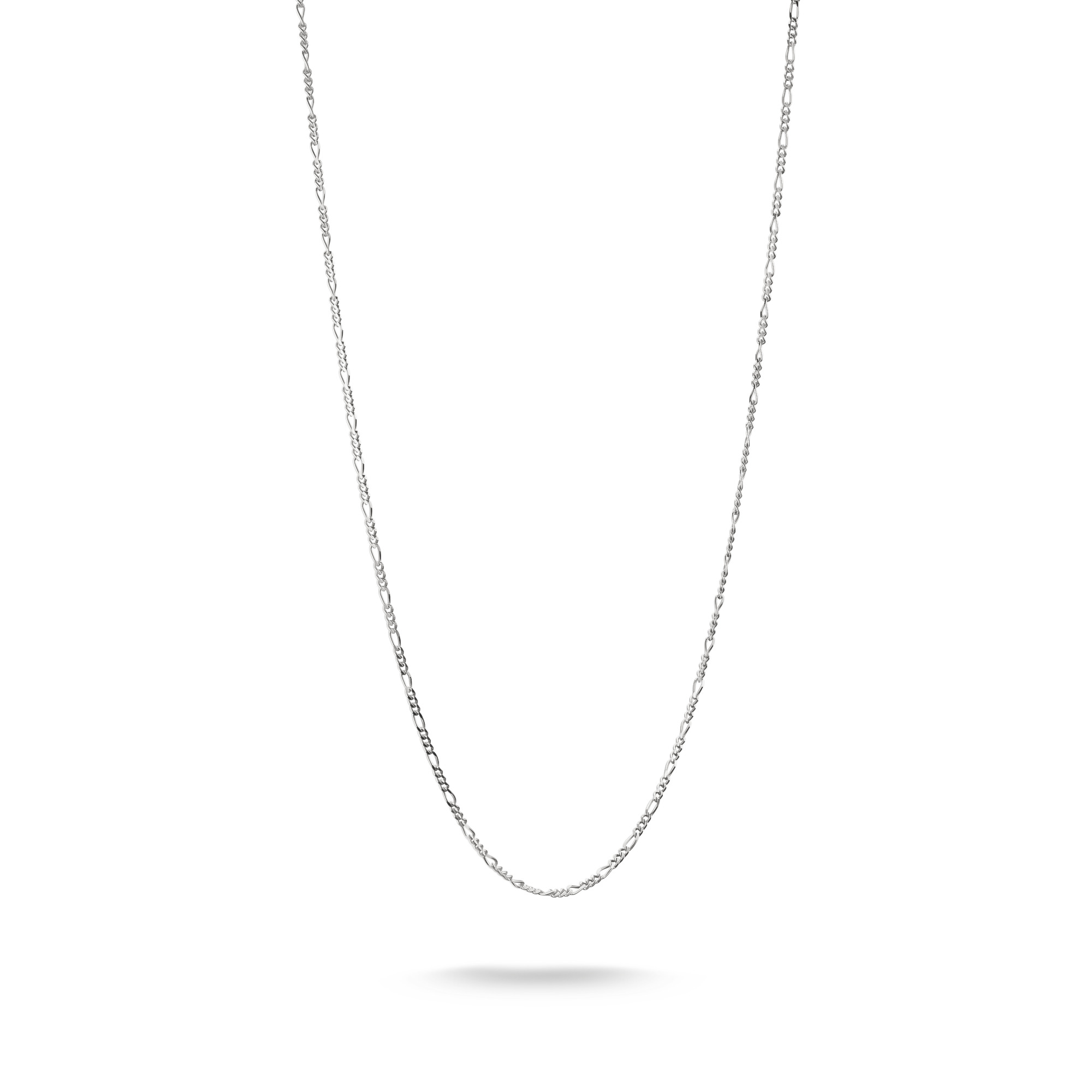 Thomas Sabo Charm-Kette im Figaro-Design aus 925 Silber, 40-45 cm, für Damen, Herren und Kinder