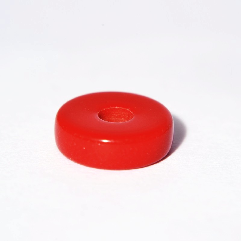 tipit S TRIO COLOR Walze - Damenring in Rot