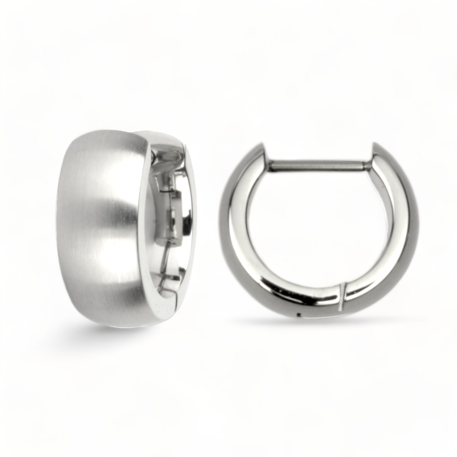 Ernstes Design Scharniercreole Ø12,7mm, matt/poliert, Edelstahl, Unisex