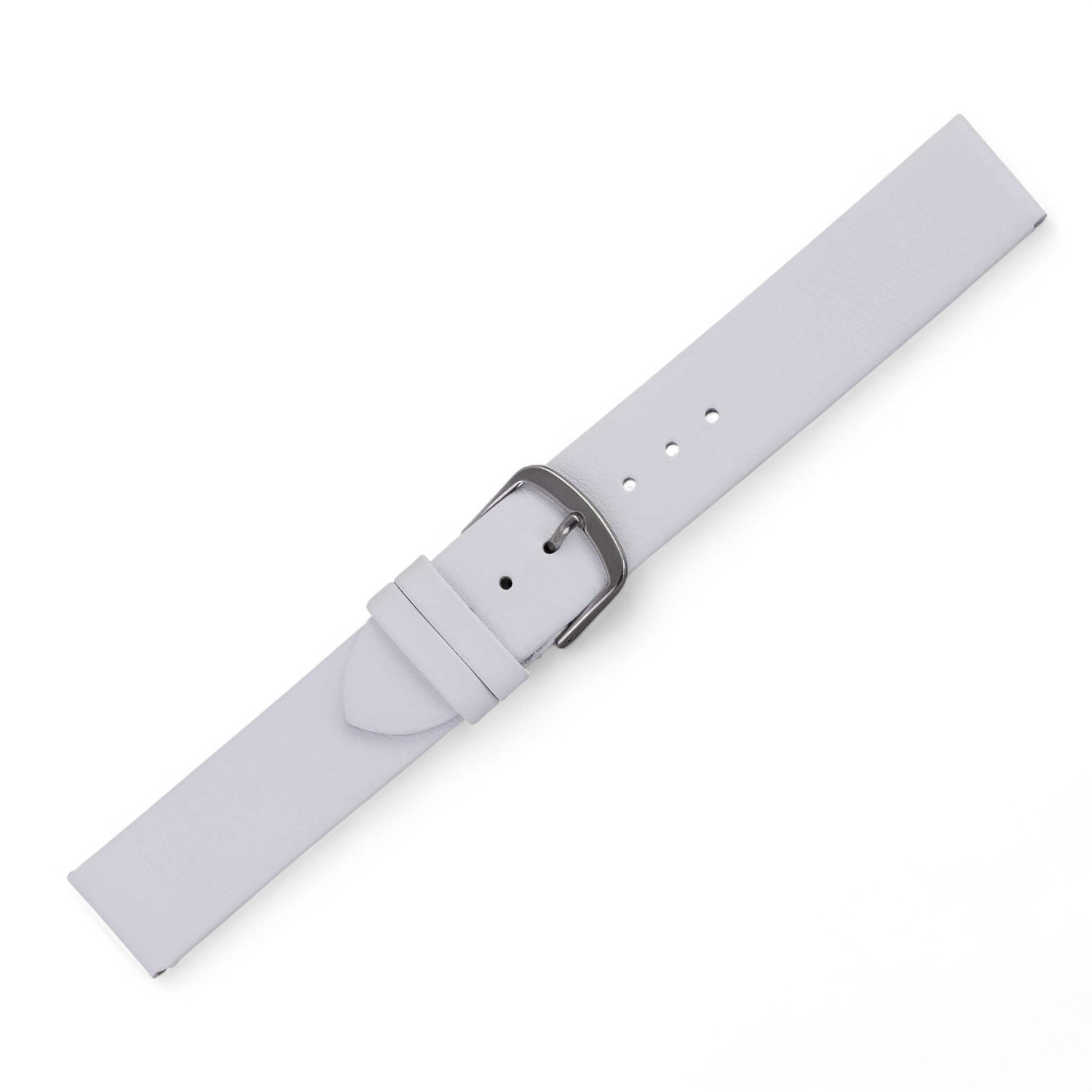 Schmidt Lederband Beach II weiß 16mm für Damen – elegantes Uhrenarmband aus Leder