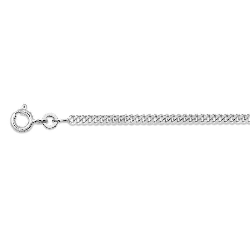 Schmidt Panzerkette Silber 925 für Damen, 60 cm Länge, in Silber