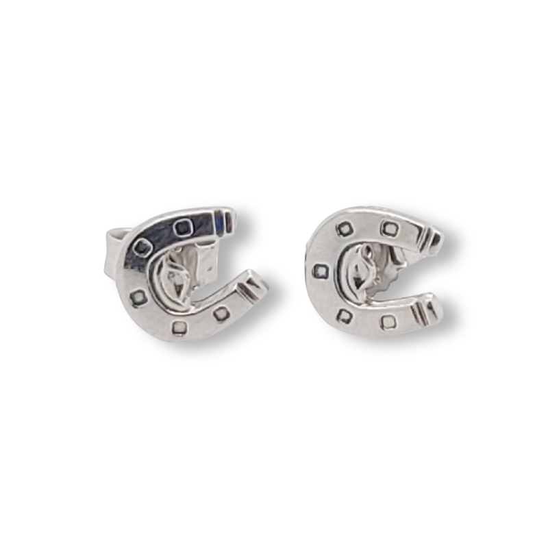 Schmidt Ohrstecker Silber 925 für Damen & Kinder, Ø 6mm, eleganter Ohrschmuck in silberfarben