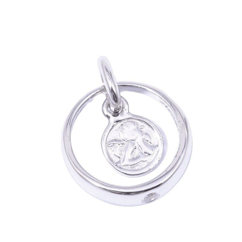 Taufring Silber 925 für Kinder von Schmidt als Anhänger – elegantes Geschenk zur Taufe