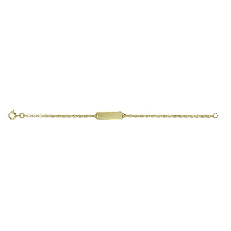 Schmidt ID-Armband Gold 333 für Kinder – eleganter Armschmuck in goldfarbenem Gold