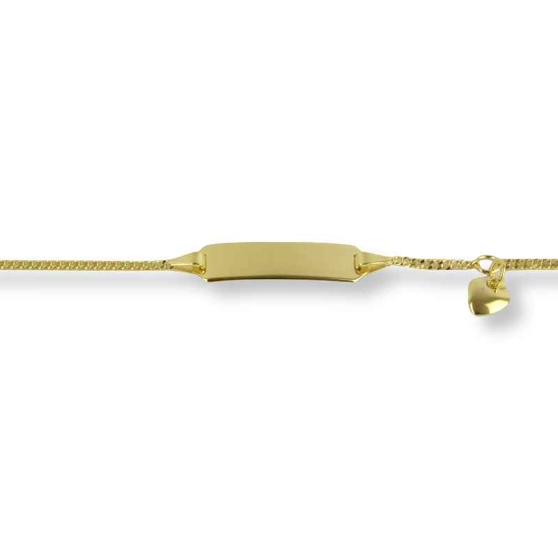 Schmidt ID-Armband Gold 333 für Kinder – eleganter Armschmuck in goldfarbenem Gold
