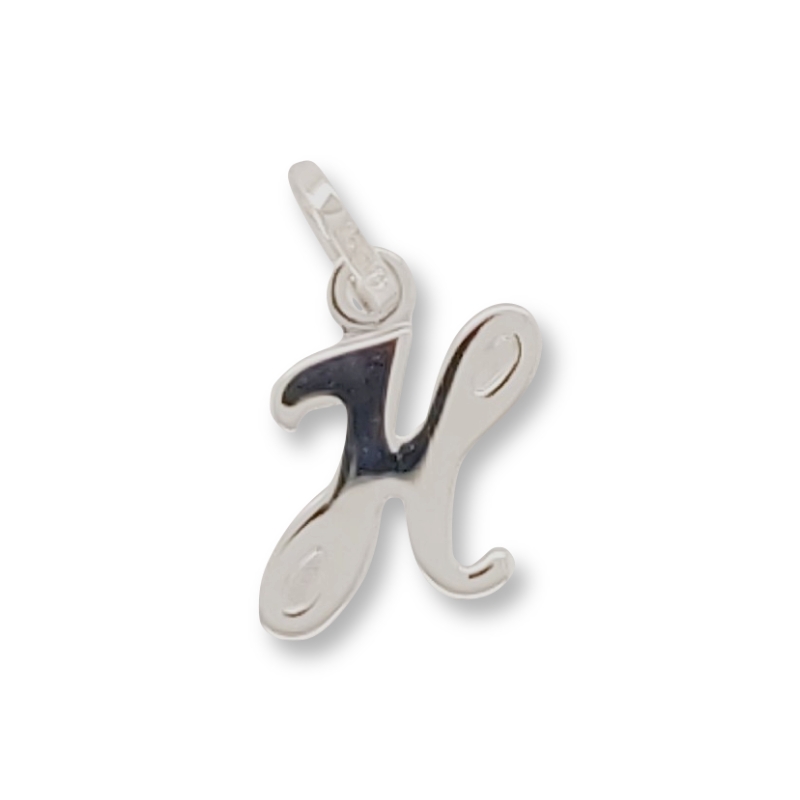Schmidt Anhänger Buchstabe H, 925 Silber, 13mm, unisex, in Silber