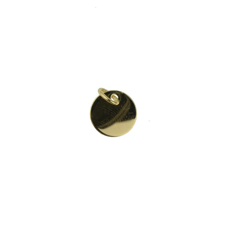 Schmidt Gravurplatte Gold 333 für Damen - Eleganter Anhänger in goldfarbenem Design