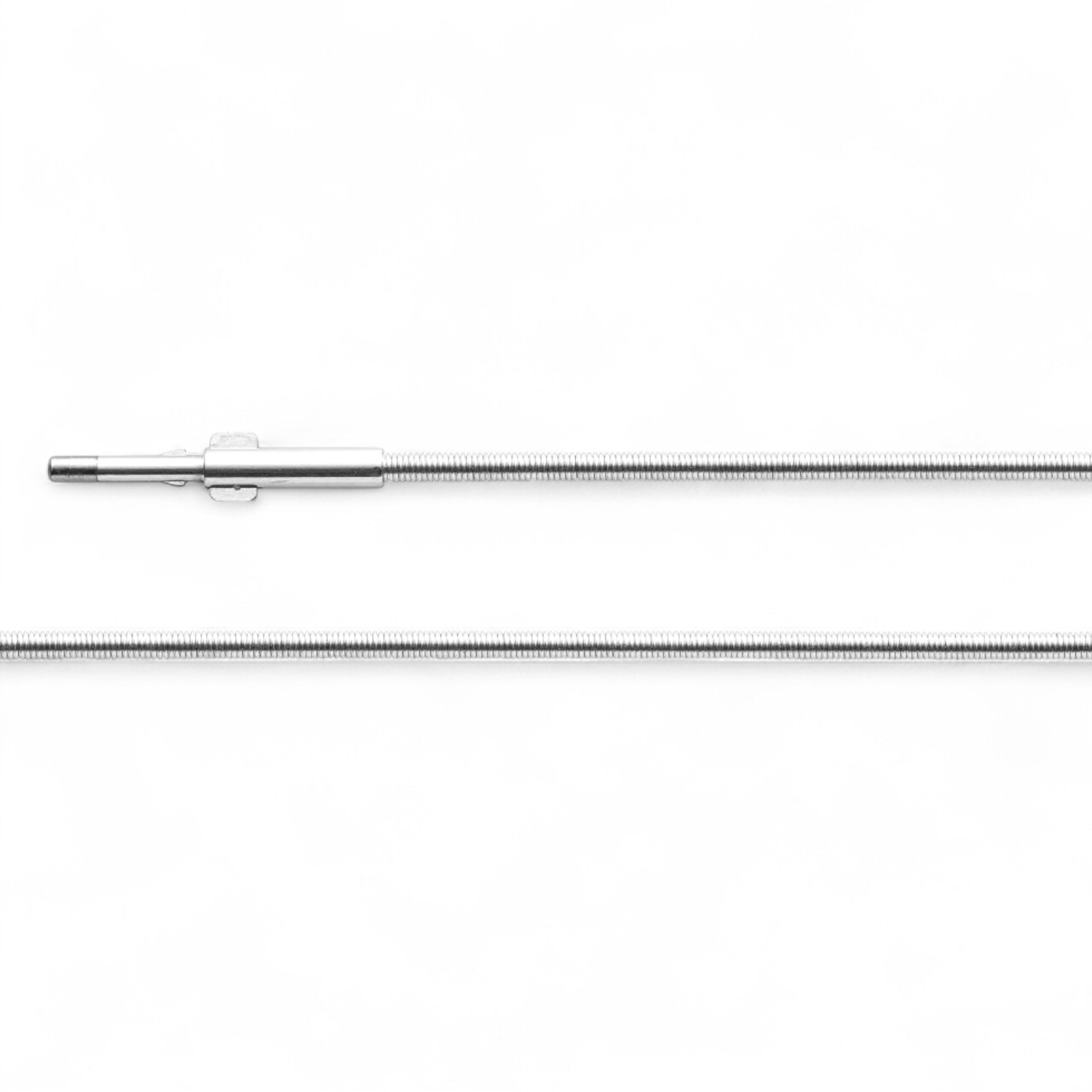 Bastian Tonda Soft Spirale Kette 45cm 925 Silber Damen 1,4mm silberfarben