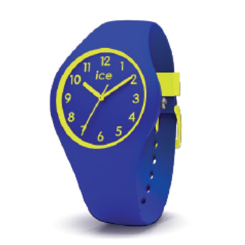 ICE ola kids-Rocket-Small Armbanduhr für Kinder, blau, Edelstahl, 34mm, Quarz, 10 Bar wasserdicht
