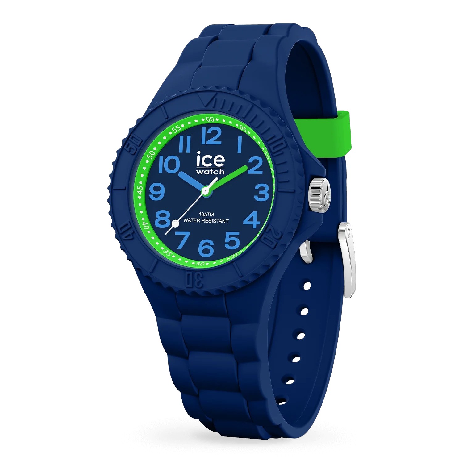 ICE hero Armbanduhr für Kinder – Blau-Grün, 30mm, Quarz-Analog, 10 Bar wasserdicht, Mineralglas
