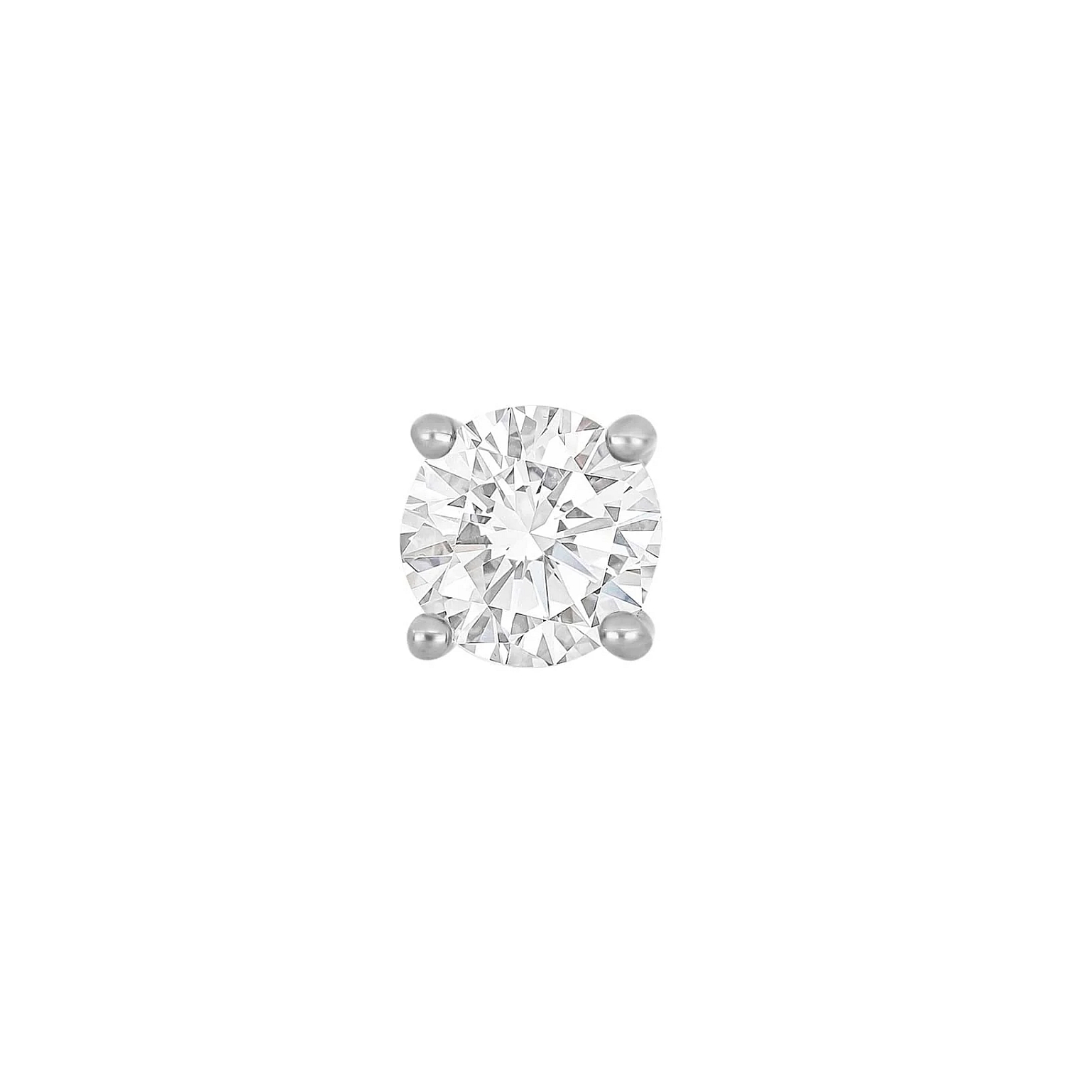 Son of Noa Einzel Ohrstecker Herren 7mm aus 925 Silber mit Zirkonia in Silberfarben