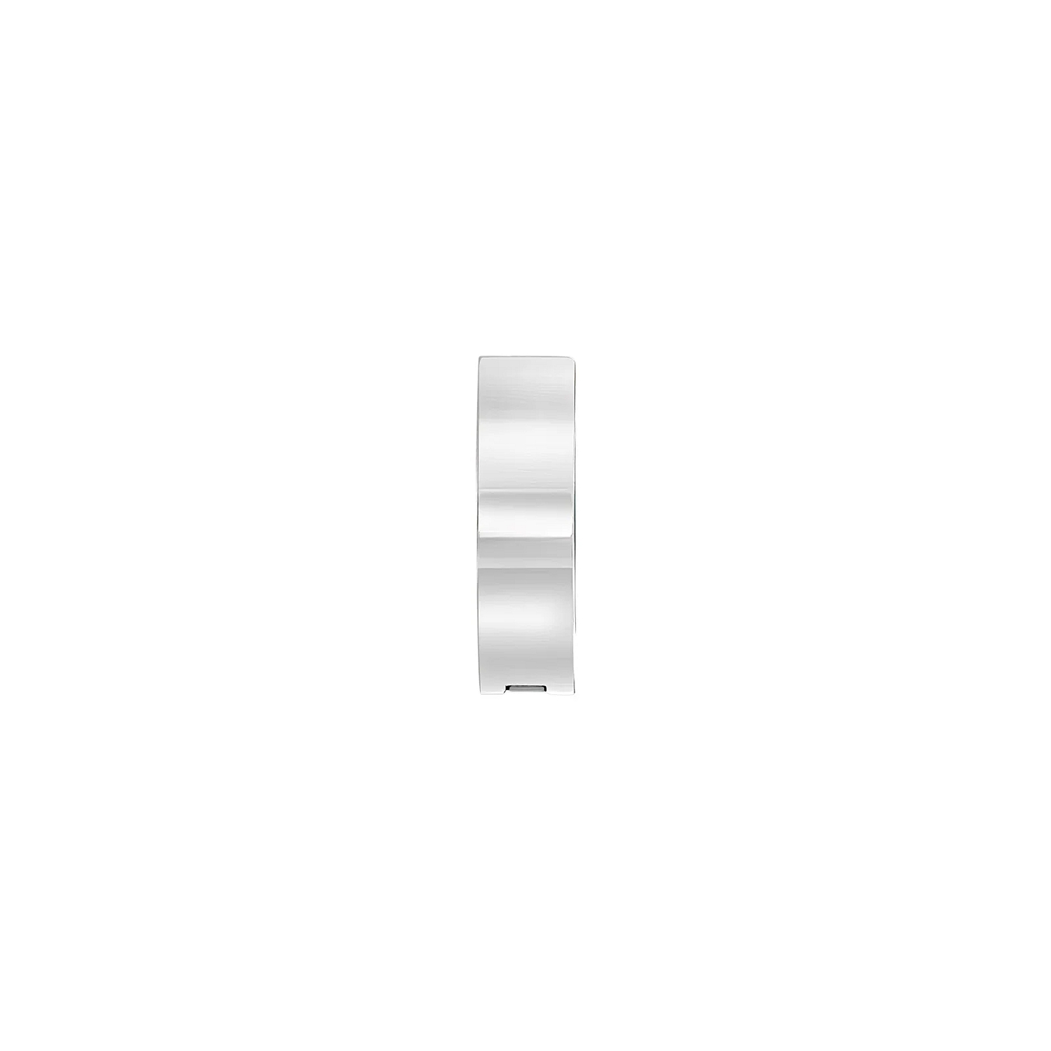 Son of Noa Edelstahl Creolen für Herren, 13,5mm, silberfarbener Ohrschmuck