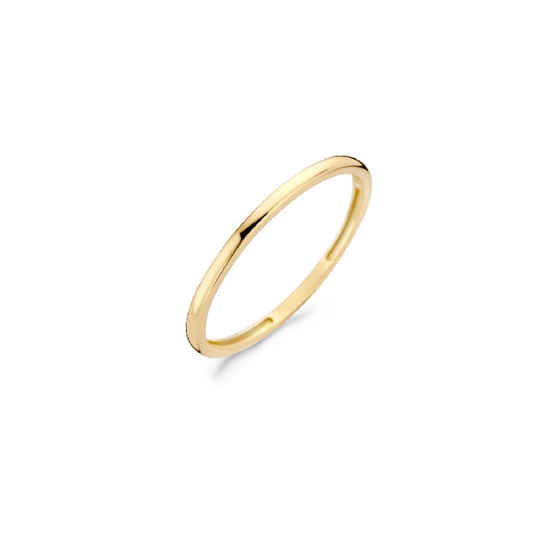 Blush Damenring 585er Gold 54, goldfarben, 1,36mm – Eleganter Schmuck für jeden Anlass