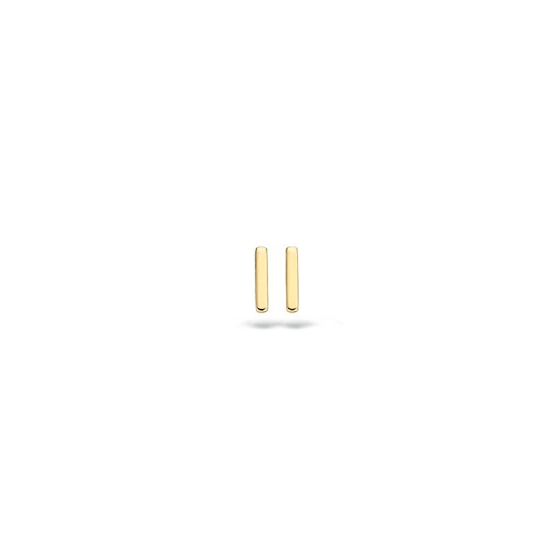 Blush Stabohrstecker Damen 585 Gold 6,3 mm Ohrschmuck in Goldfarben – Eleganter Ohrschmuck für jeden Anlass