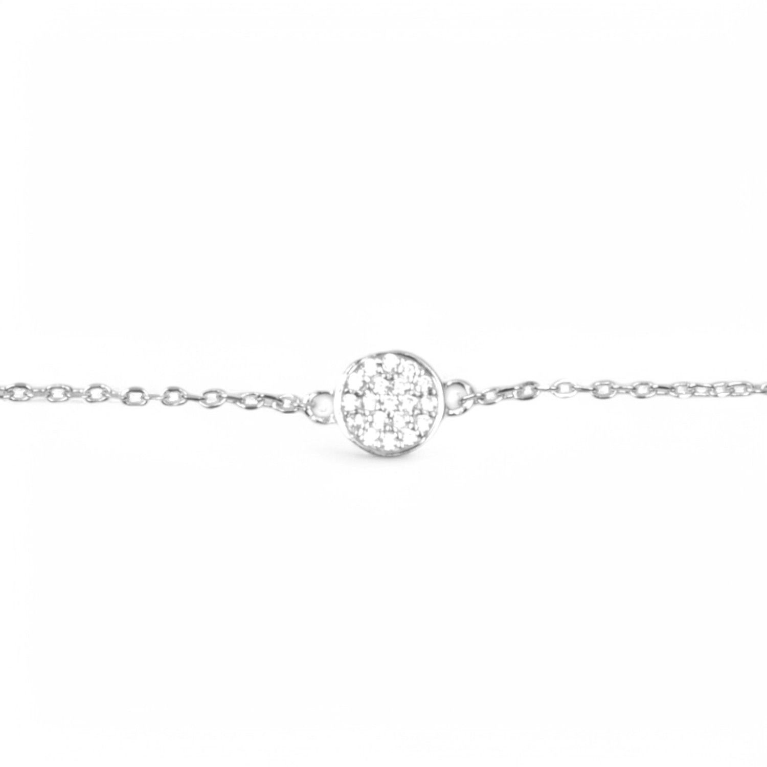 Schmidt Damen Armband aus 925 Silber mit Zirkonia, silberfarben, 18+3 cm, eleganter Armschmuck