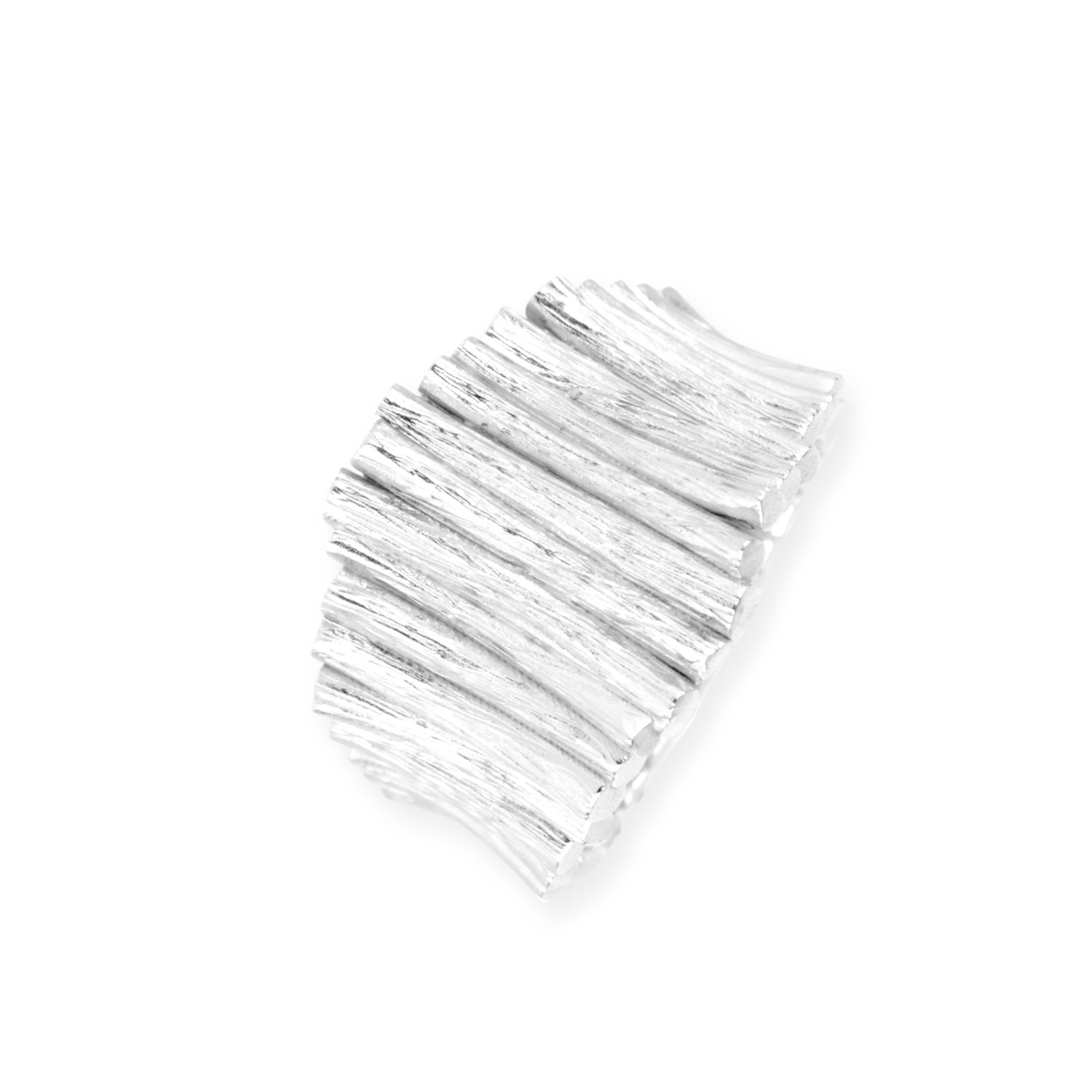noën Forest Ring für Damen aus 925 Silber, silberfarben, Größe 17,5mm, eleganter Schmuck für jeden Anlass