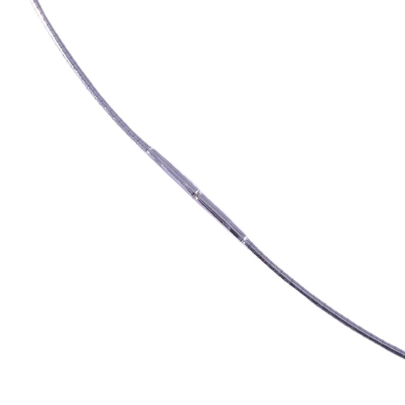 Schmidt Halsreif Damen 925 Silber 42cm mit Bajonettverschluss - Elegante Kette in Silberfarben