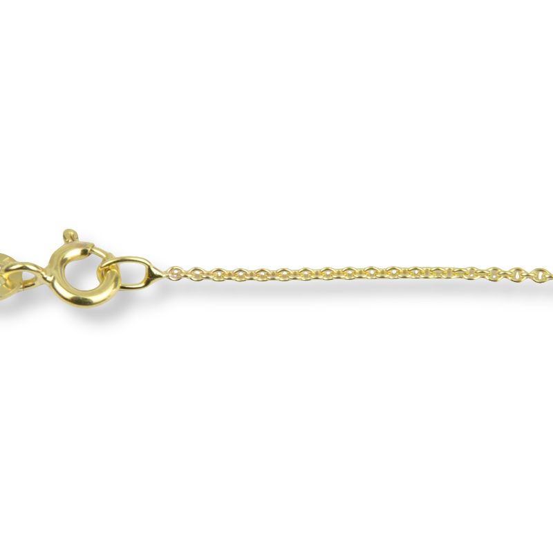 Schmidt Kette Rundanker, 585 Gold, Damen, 50cm Länge, Ø 1mm, goldfarben
