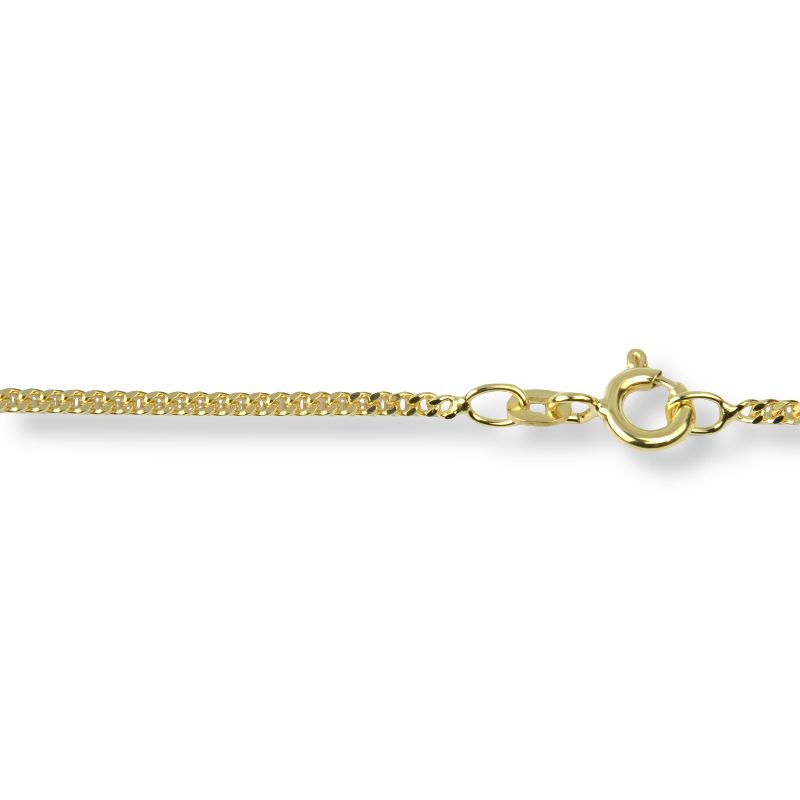 Schmidt Kette Flachpanzer 585 Gold, 50cm, 1,7mm, Federringverschluss, Unisex