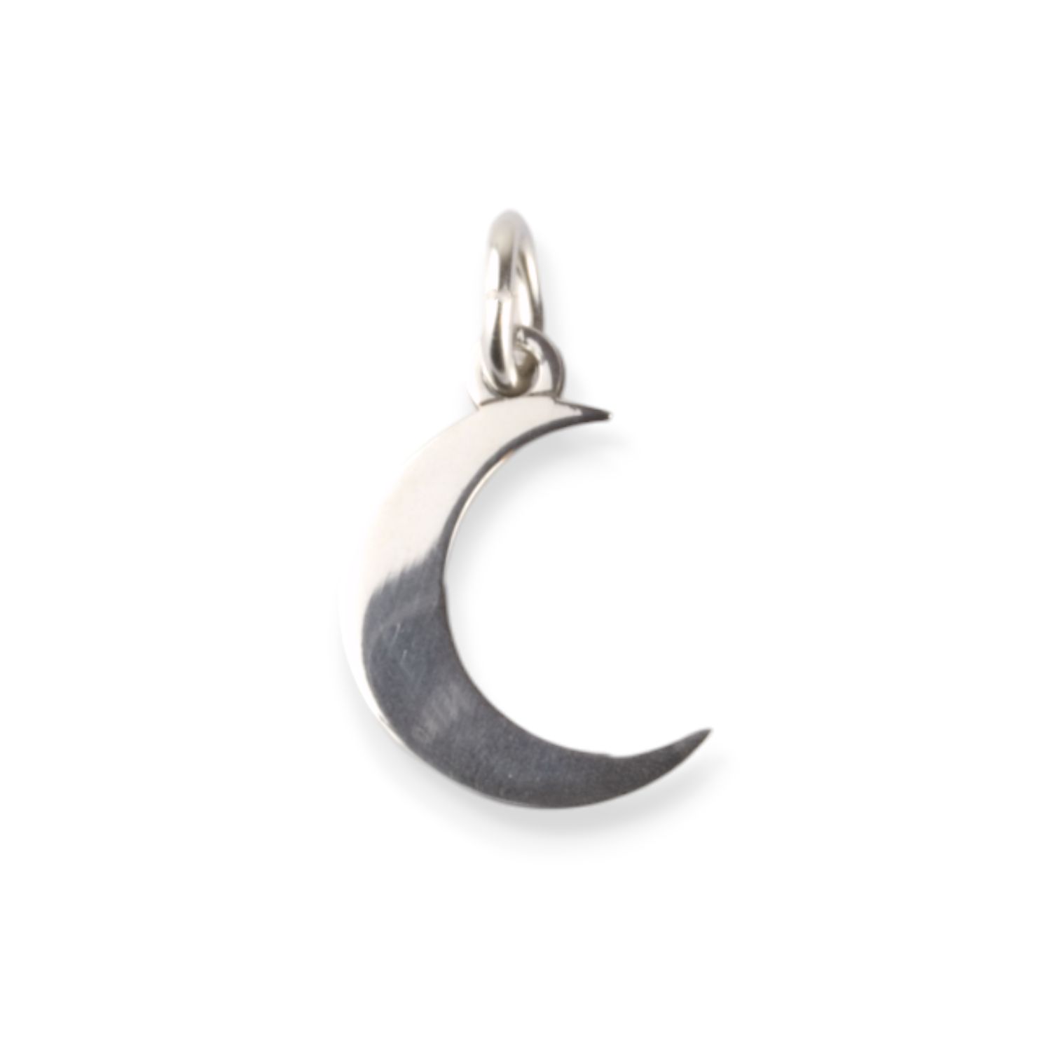 Schmidt Anhänger Mond aus 925 Silber für Damen und Kinder, ca. 17mm, silberfarben, elegantes Design