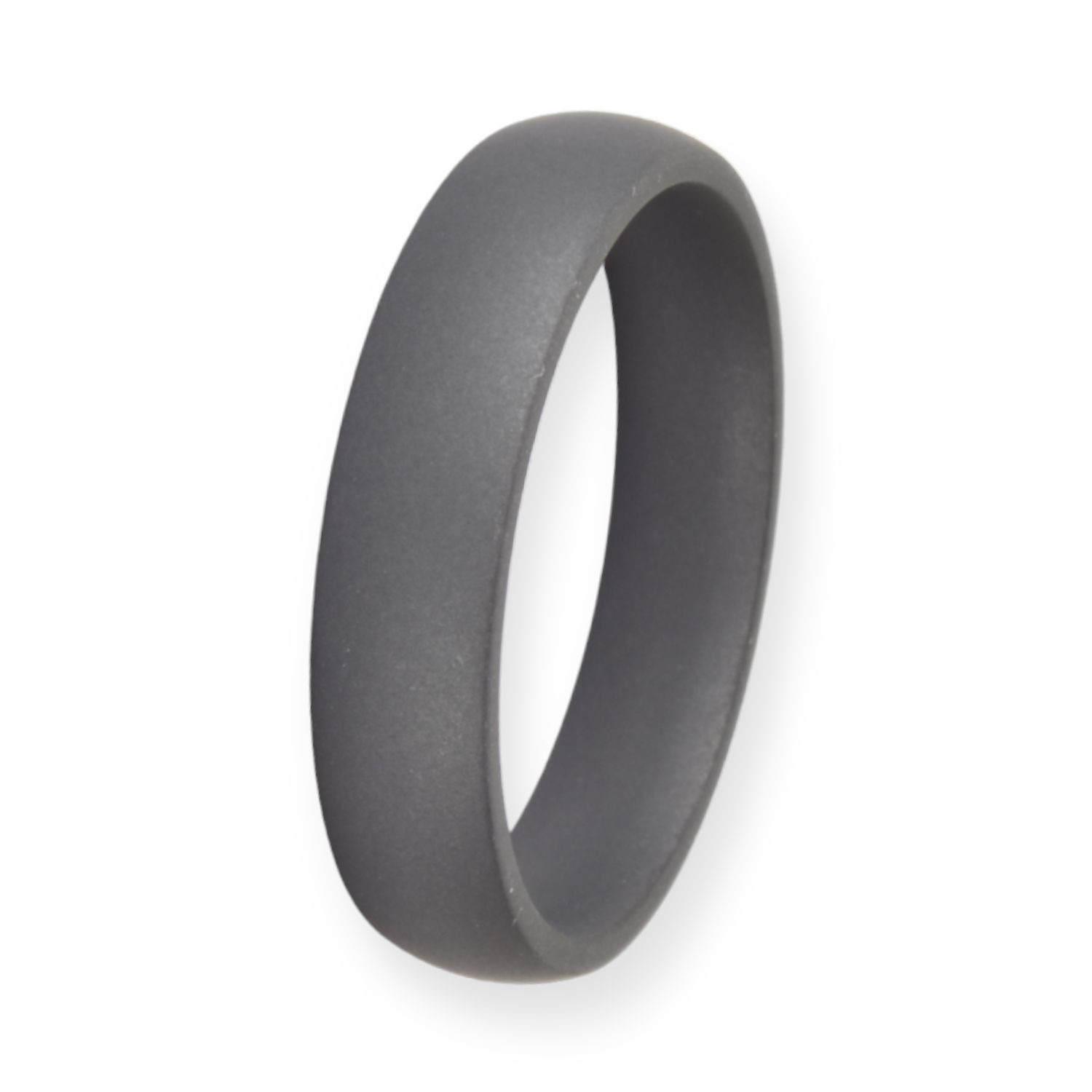 Haudarin Tantal Ring - Trauring für Damen und Herren, 5mm, Größe 62, matt, schwarz