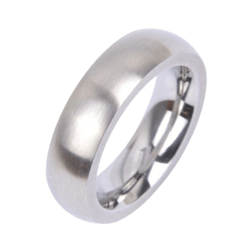 Ernstes Design Ring ED-Vita, Edelstahl, silber, Unisex, Größe 57