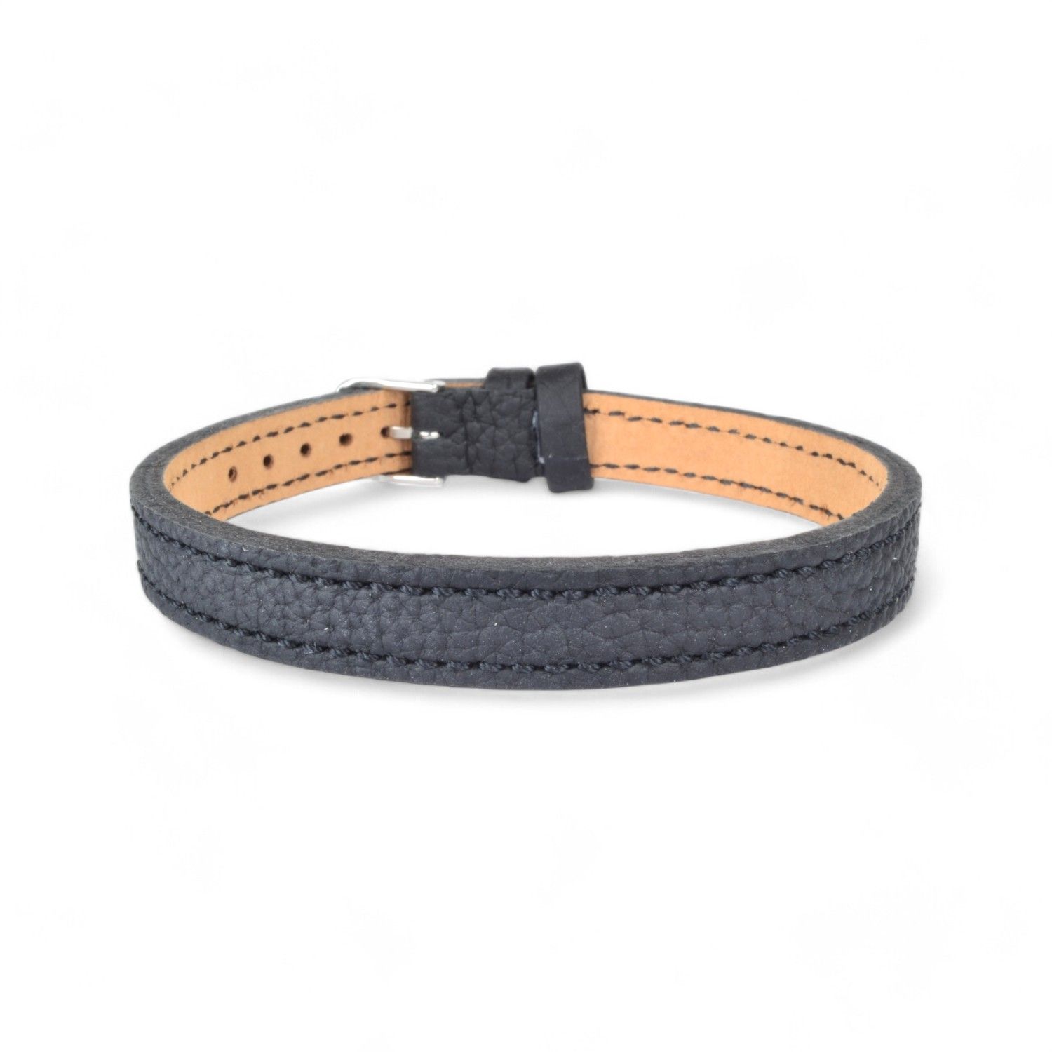 Unicoes WANDELBAR Lederband pink, Dornschließe, 10mm, 20-23cm, für Damen und Herren
